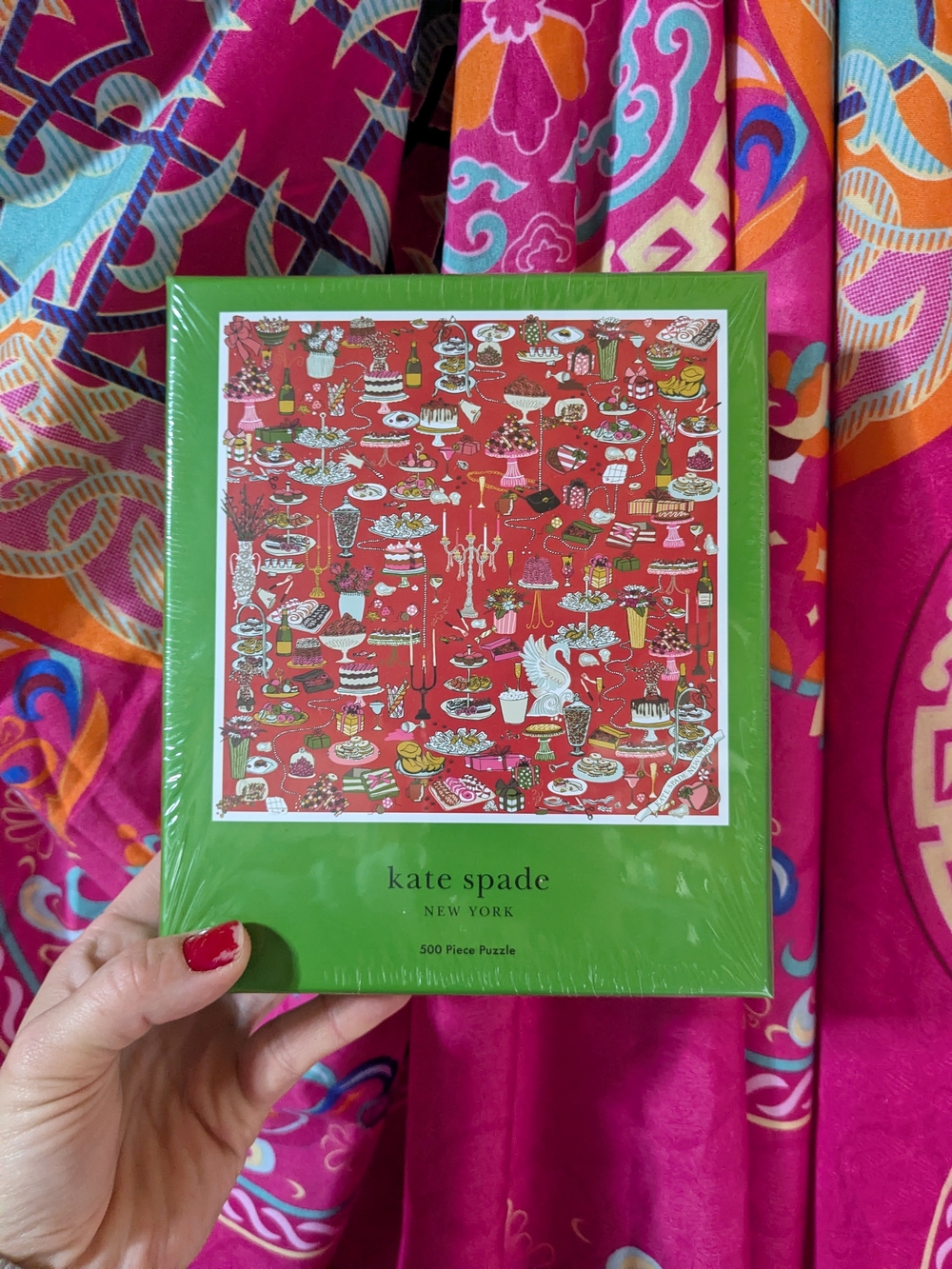 kate spade 500 Piece "Party table Puzzle"